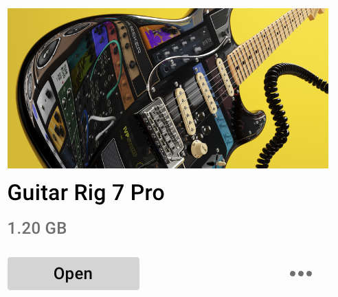 Native Instruments Guitar Rig Pro 7